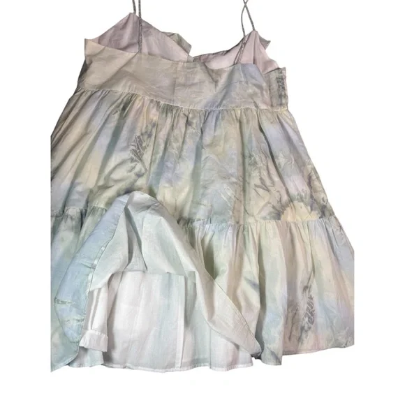 Zara large strappy tiedye mini dress. Like new. - Picture 4 of 8